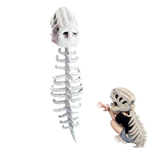 Dinosaur Costume-3D Skeleton Design,Halloween Dinosaur Skeleton Costume