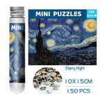 150 Piece Puzzles Starry Night Mona Lisa