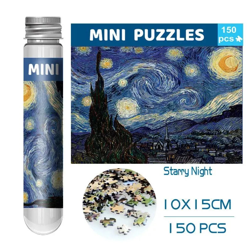 150 Piece Puzzles Starry Night Mona Lisa Main image