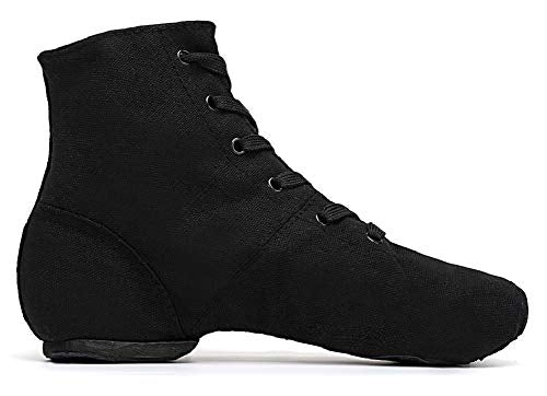 Canvas Jazz Dance Boots Ballet Dancing Sneakers for Adult Men Women