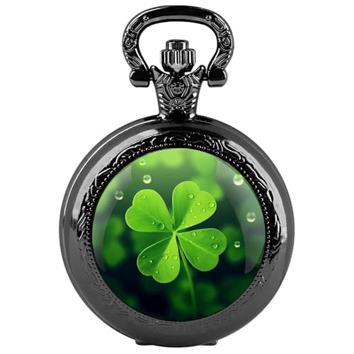 Vintage Pocket Watch for Women Men Graphic Animal Design Quartz Pocket Main image