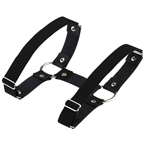 Outman Adjustable 2 Rows Leg Harness Garter Belt Punk Thigh Ring Garter