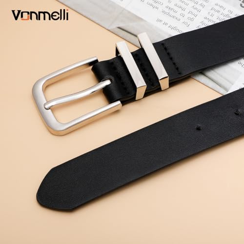 Women's Soft Faux Leather Belt For Jeans Pants Dress Fashion Ladies