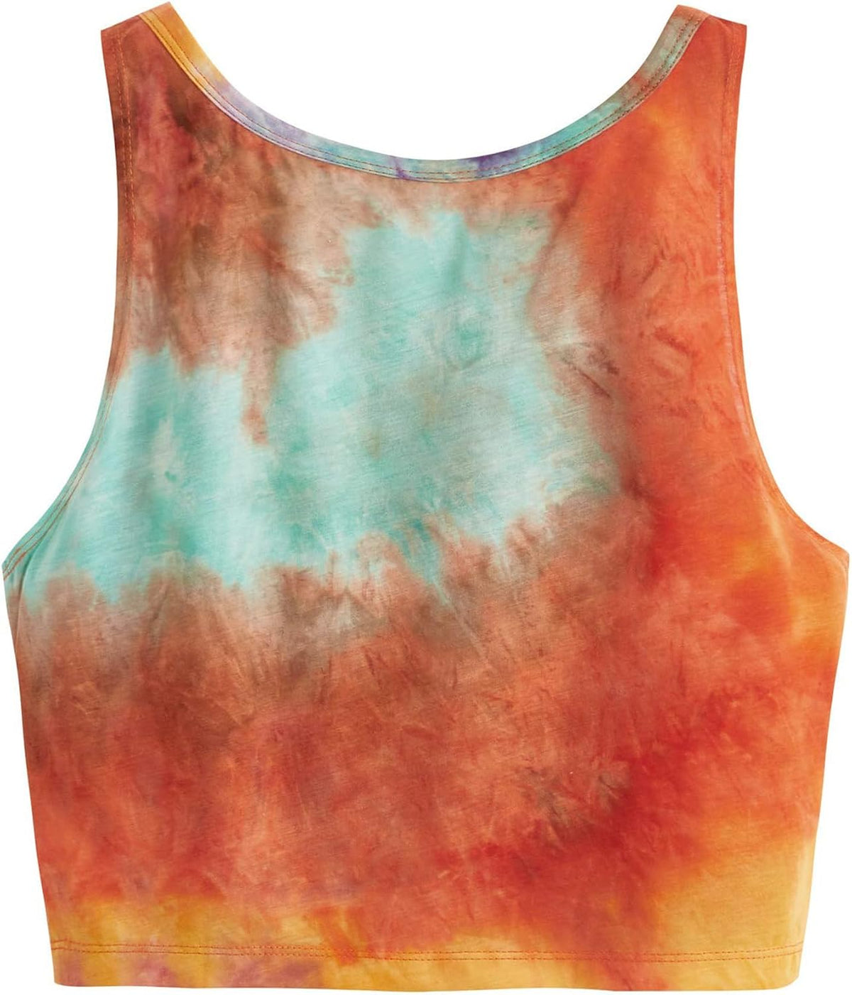 Remidoo Crop Tops for Women Casual Cropped Tank Top Summer Sleeveless Shirts