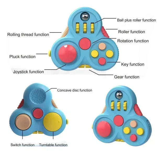 Rotating Magic Bean Fingertip Fidget Pad
