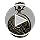 Vintage Quartz Pocket Watch with Flower Pattern Cover and Chain for Wo