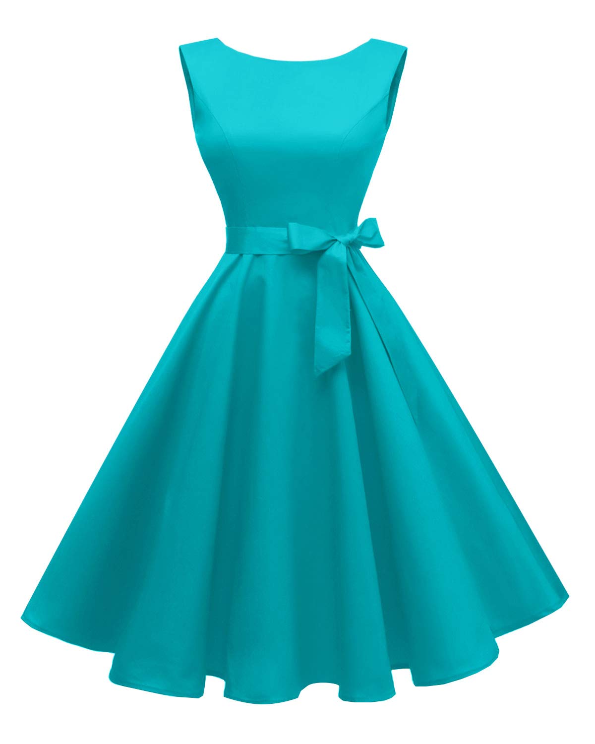 Sleeveless Vintage 1950s Cocktail Dress