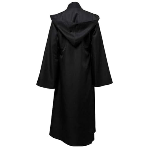 Tunic Hooded Robe Adult Wizard Robes Monk Priest Cloak Halloween Cosplay