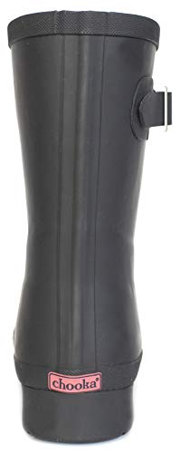 Solid Mid-height Rain Bootrain Boot