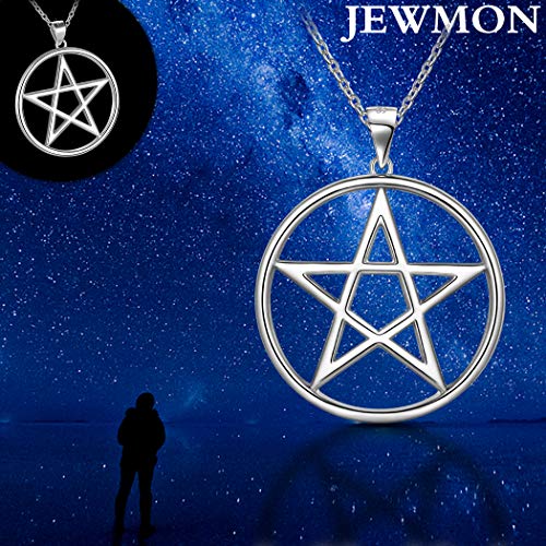Sterling Silver Pentagram Necklace