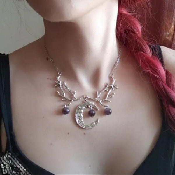 Moon Phase Necklace - Lunar Cycle Jewelry