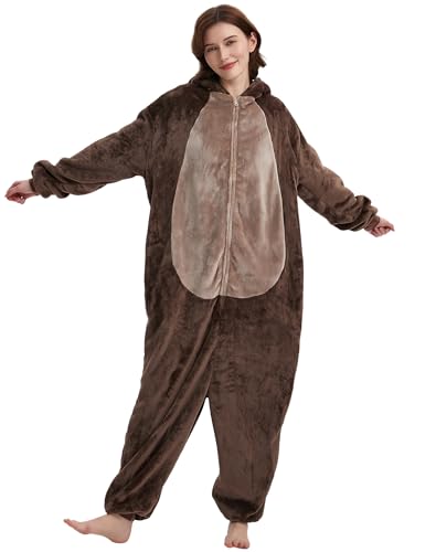 SAMGU Adult Onesie Animal Pajamas Halloween Cosplay Costumes Sleepwear Homewear