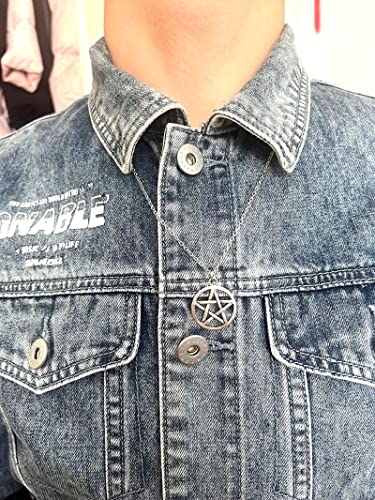 Pentagram Necklace - Wiccan Pendant Jewelry