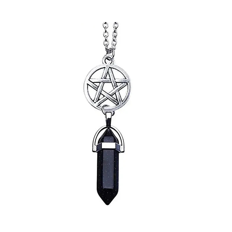 Pentagram Necklace - Wiccan Pendant Jewelry Secondary image