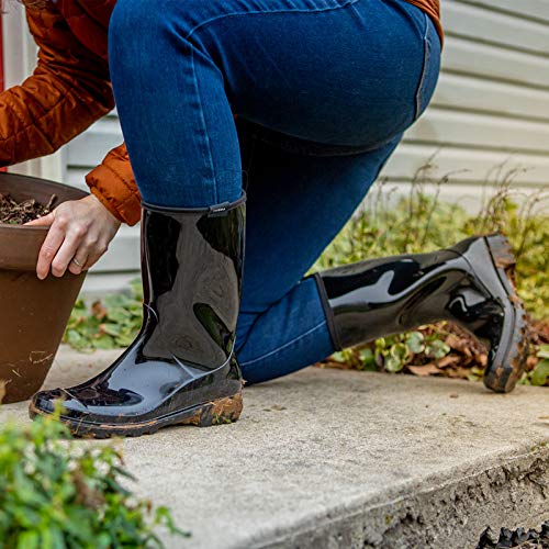 Rain Boots Waterproof Mid Calf Boots For Secondary image
