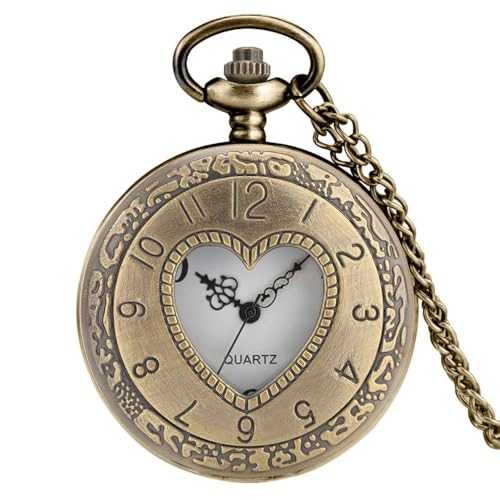 Vintage Pocket Watch with Chain for Men Necklace Watches for Women