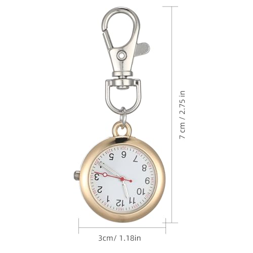 Balacoo Clip On Pocket Watch: Nurses Watches for Women, Portable Badge