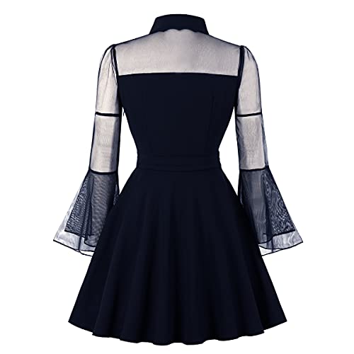 Polka Dot Vintage Swing Dress - 1950s Rockabilly Pin-Up Style Secondary image