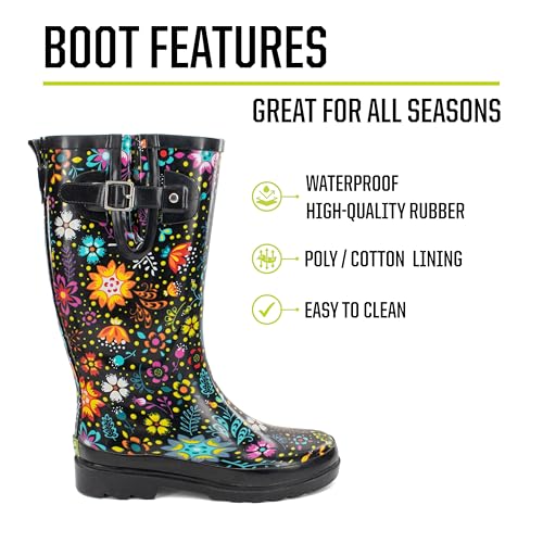 Women's Tall Waterproof Rain Boot