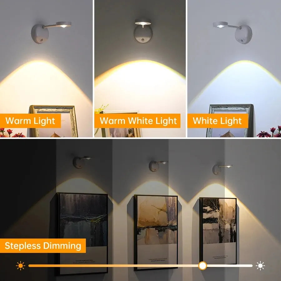 Night LED Light Wireless USB LED for Kitchen Bedroom Mural Living Room Sensor Wall Lamp Indoor Li...