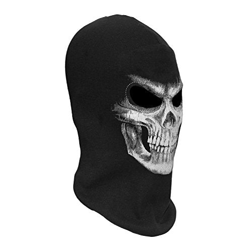 WTACTFUL 3D Scary Skeleton Mask Skull Mask Grim Reaper Mask for Halloween