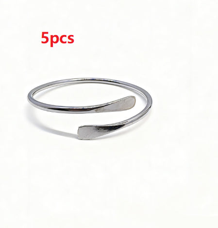 Edgy Punk-style Cross-border Bangle Bracelet From
