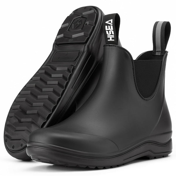Waterproof Chelsea Boots For Women, Anti-slip Ankle Rain Boots