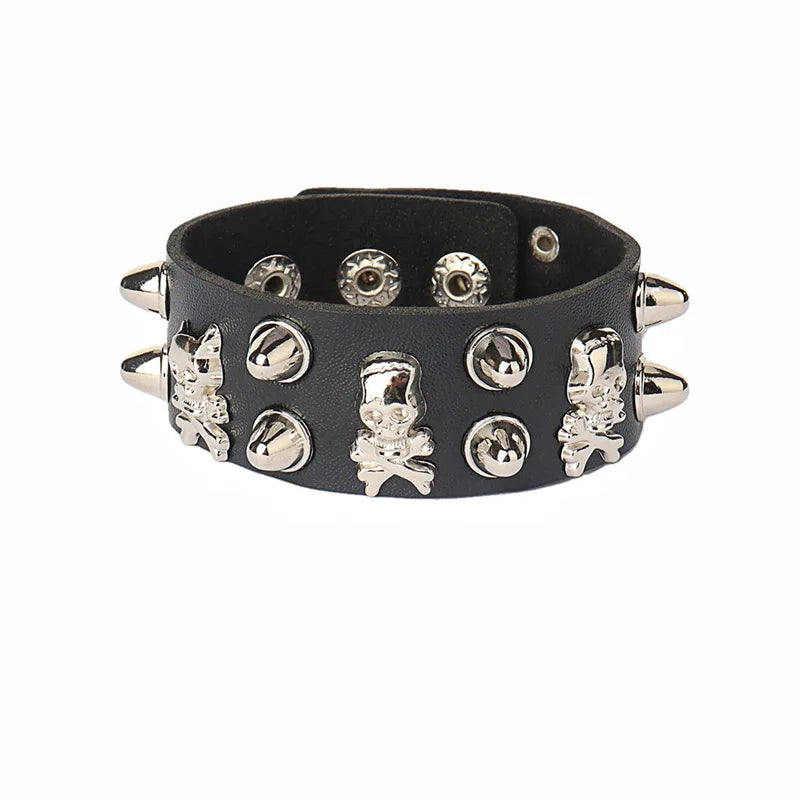 Dark Punk Gothic Retro Bracelet Secondary image