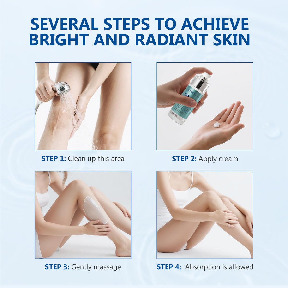 Dark Spot Removal Skin Bleaching and Lightening Intimate Knees Elbows Cream