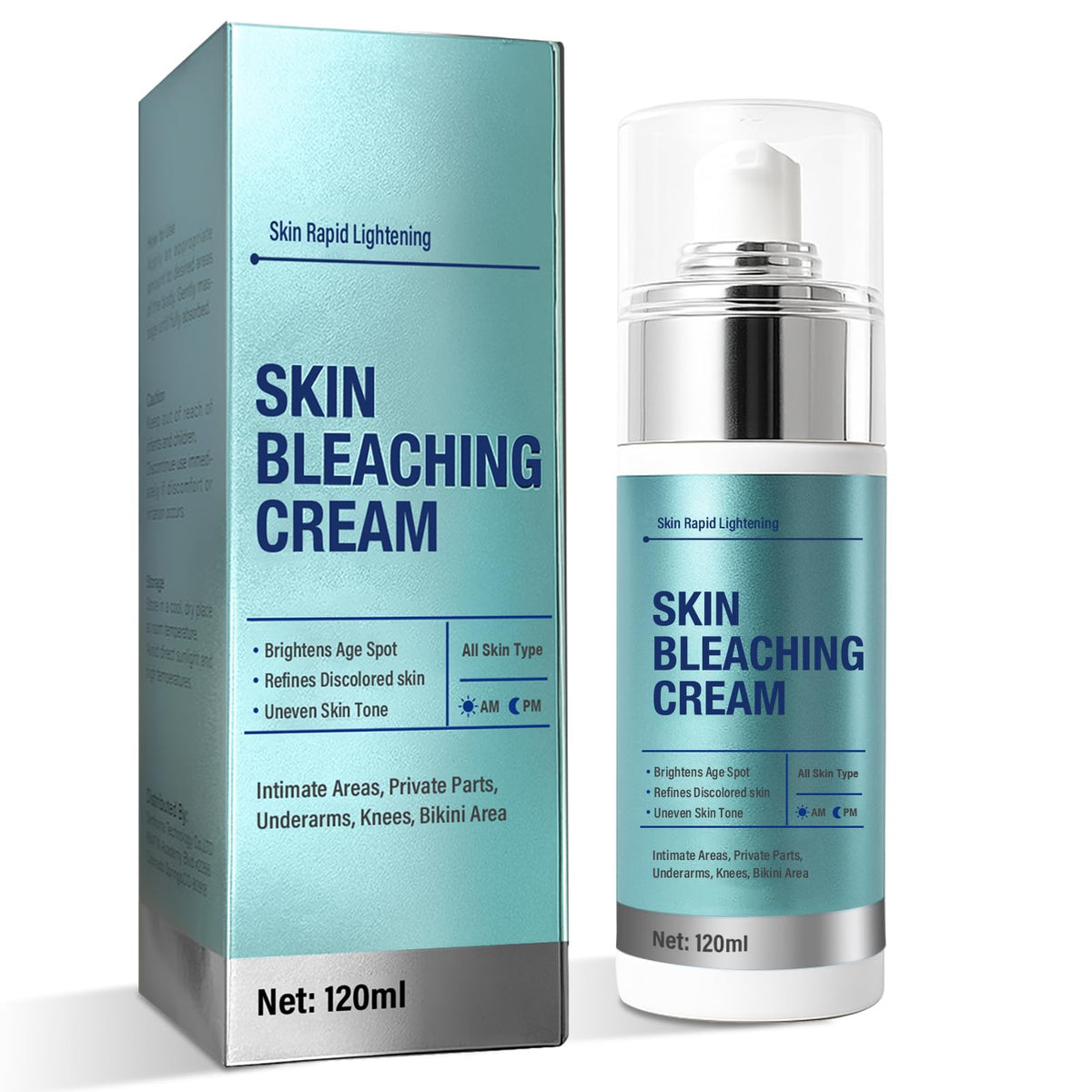 Dark Spot Removal Skin Bleaching and Lightening Intimate Knees Elbows Cream