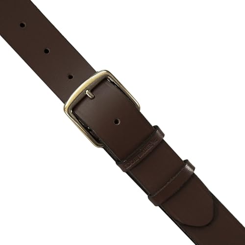 Eddie Bauer Women's Casual Leather Belts With Durable Metal Buckle