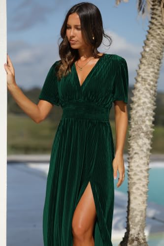 Women's Velvet Maxi Dress Formal Dresses for Wedding Guest Dress Secondary image