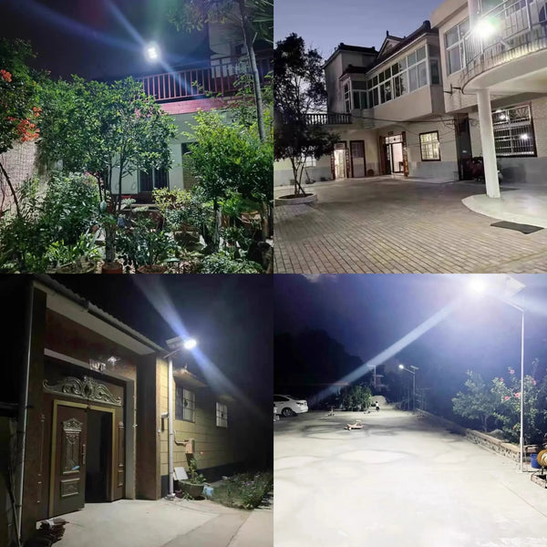 15000lm Irradiation 500㎡ Solar Light for Outdoor Sunlight Motion Sensor IP65 Waterproof Garden St...