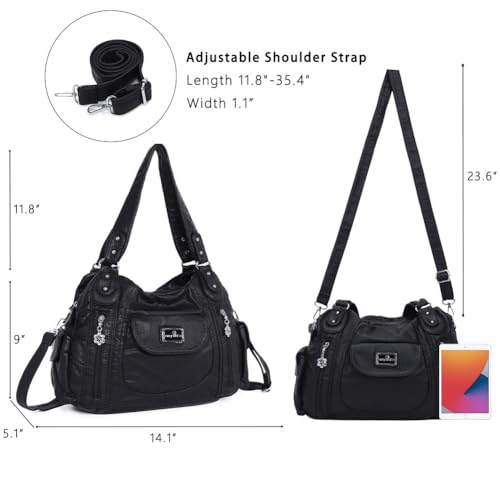 Angel Kiss Large Hobo Shoulder Tote