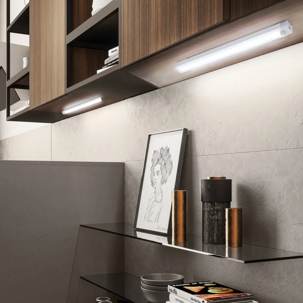 LED Motion Sensor LED Light Cabinet Wardrobe Lamp Staircase Backlight for Kitchen