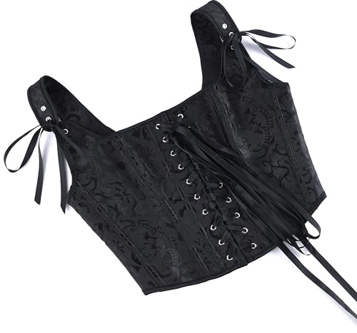 Floral Jacquard Renaissance Underbust Corset