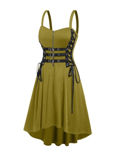 ROSE GAL Womens Plus Size Dresses Sleeveless Wrap Gothic Vintage 50S Spaghtti Strap Party Maxi Dress