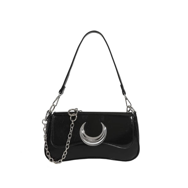 Multi-Ways Crescent 2000s Y2k Shoulder Bag