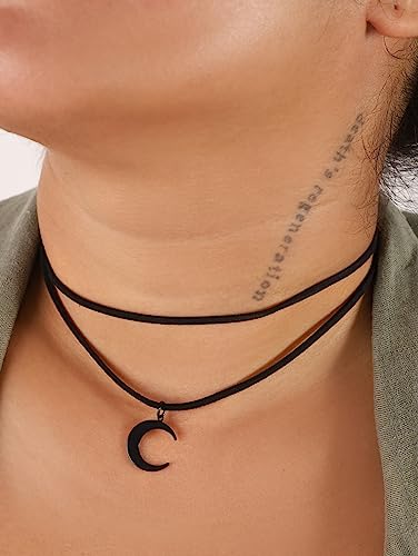 Moon Phase Necklace - Lunar Cycle Jewelry Secondary image