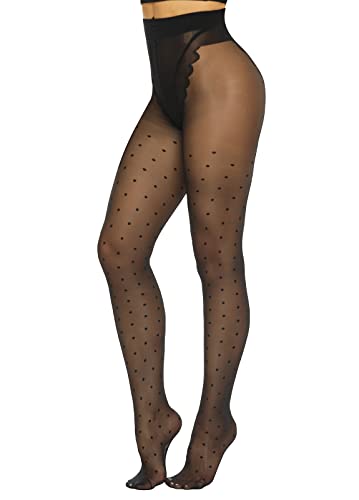 Patterned Sheer Tights – 20 Denier Main image