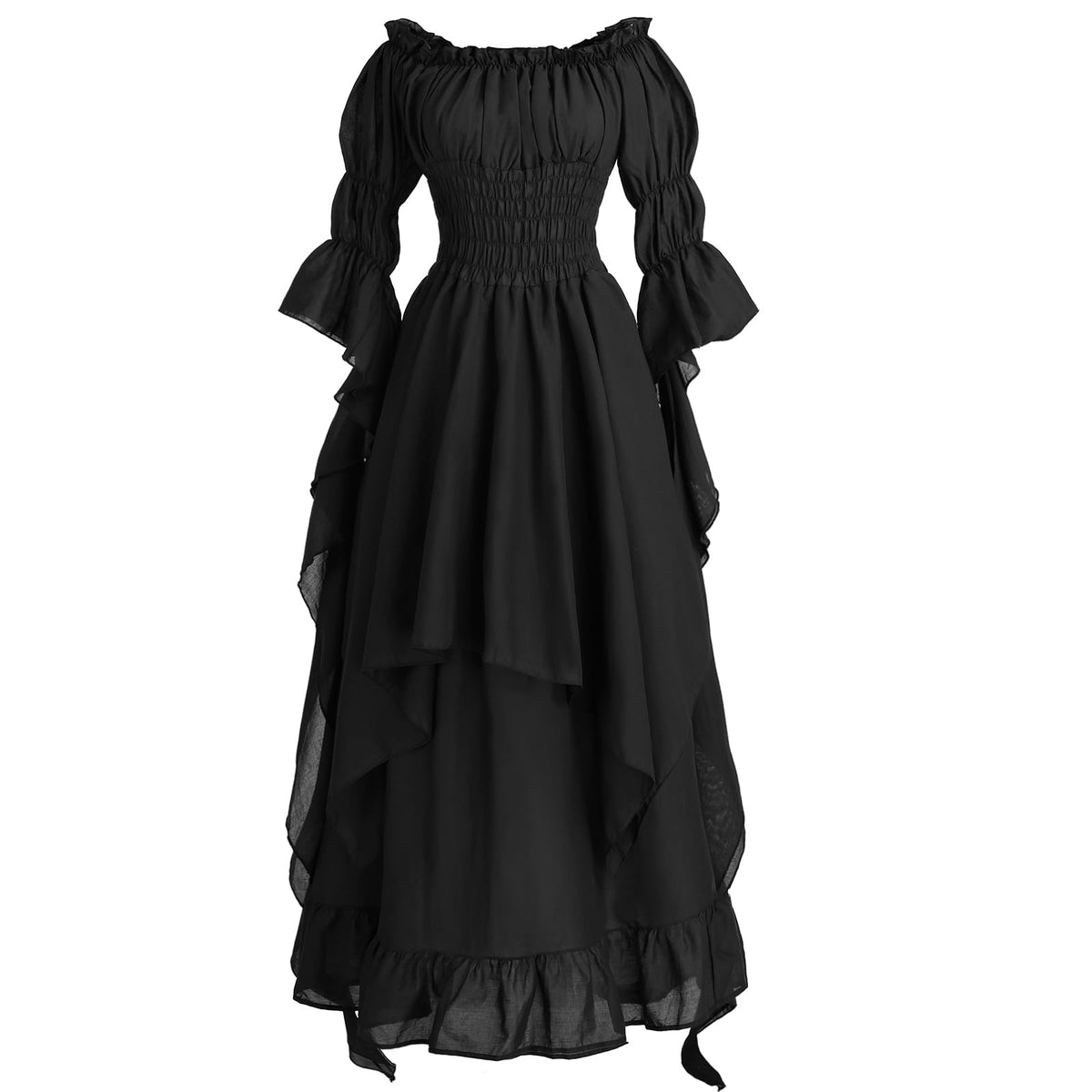 Renaissance Dress Women Victorian Dresses White Fairy Witch Wedding Dress