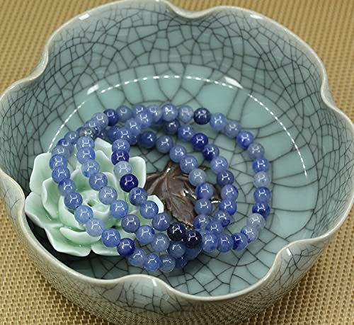 Angelstones Gemstones 6mm Round Beads Healing Crystal Bracelet for women