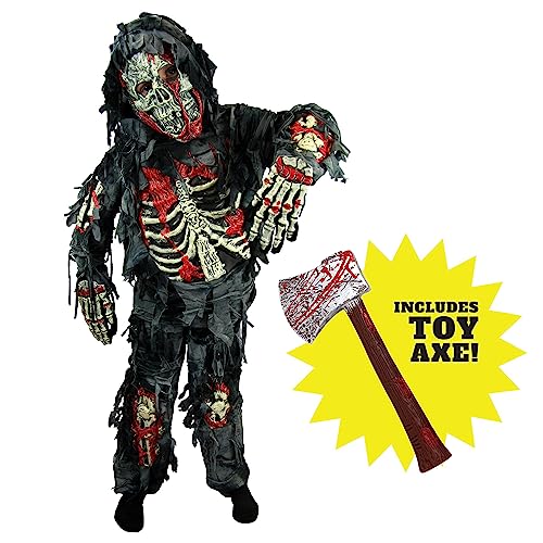 Spooktacular Creations Zombie Costume for Kids, Scary Halloween Costume for Boys, Halloween