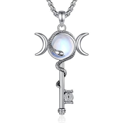 Hecate Key Necklace Witchy Jewelry for Women Witch Protection Sigils Gifts