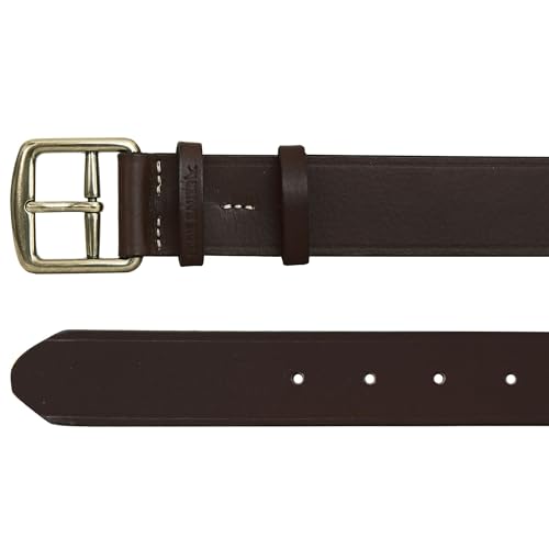 Eddie Bauer Women's Casual Leather Belts With Durable Metal Buckle
