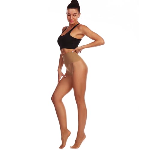 15D Seamless Control Top Pantyhose