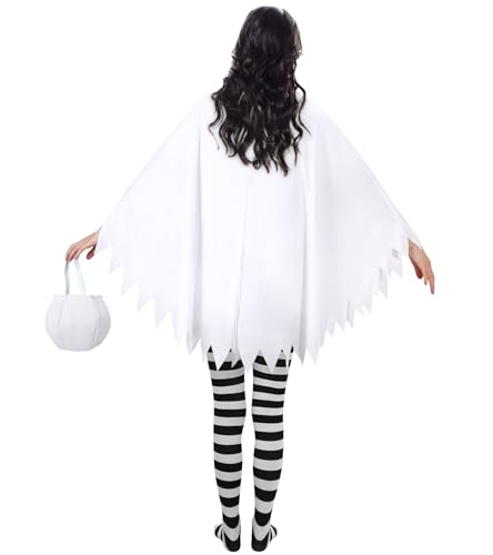 4 PCS Ghost Costume Women,Halloween Costumes for Women Adult