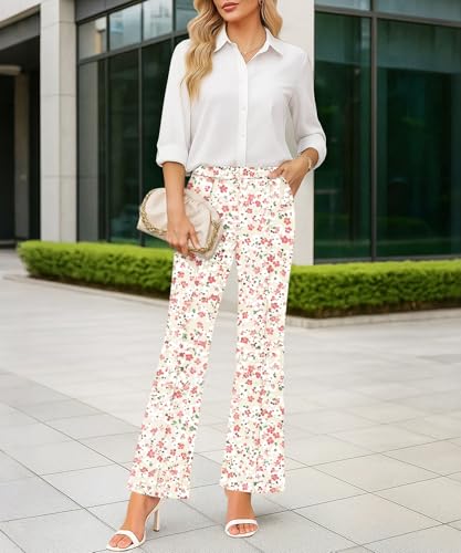 Women Trendy Floral Pants Secondary image