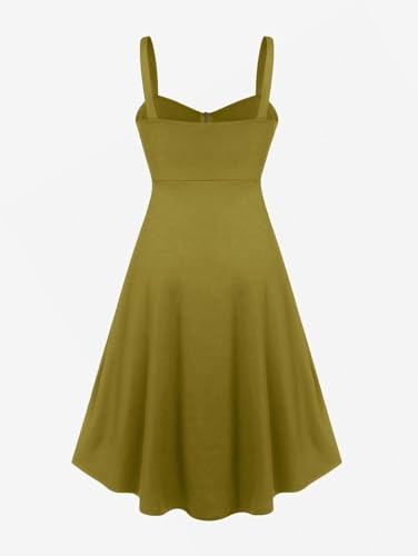 ROSE GAL Womens Plus Size Dresses Sleeveless Wrap Gothic Vintage 50S Spaghtti Strap Party Maxi Dress