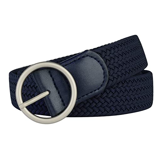 Womens Plus Size Belts 39 To 75inch Stretch Belt Black Elastic Belts